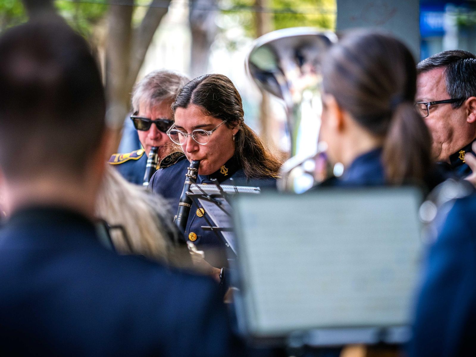 Sones cofrades en el Parque: celebrado el certamen de bandas de Nazareno en San Fernando