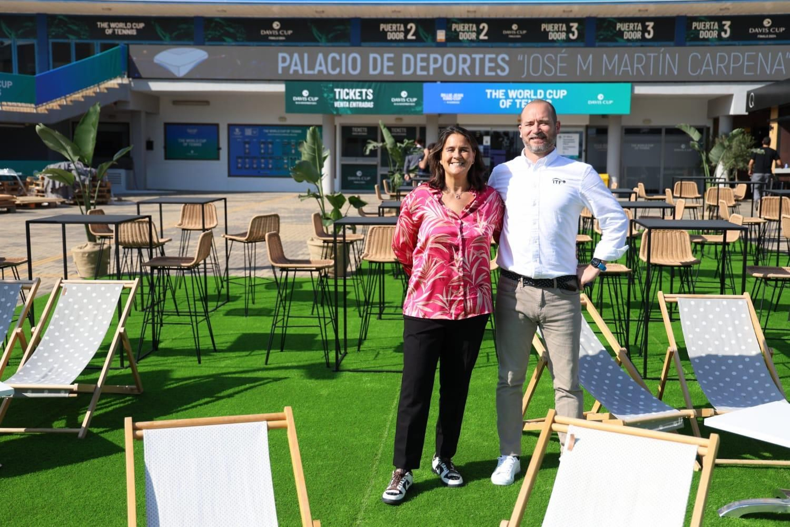 Así es la espectacular ciudad del tenis construida para la Copa Davis y la Billie Jean King Cup