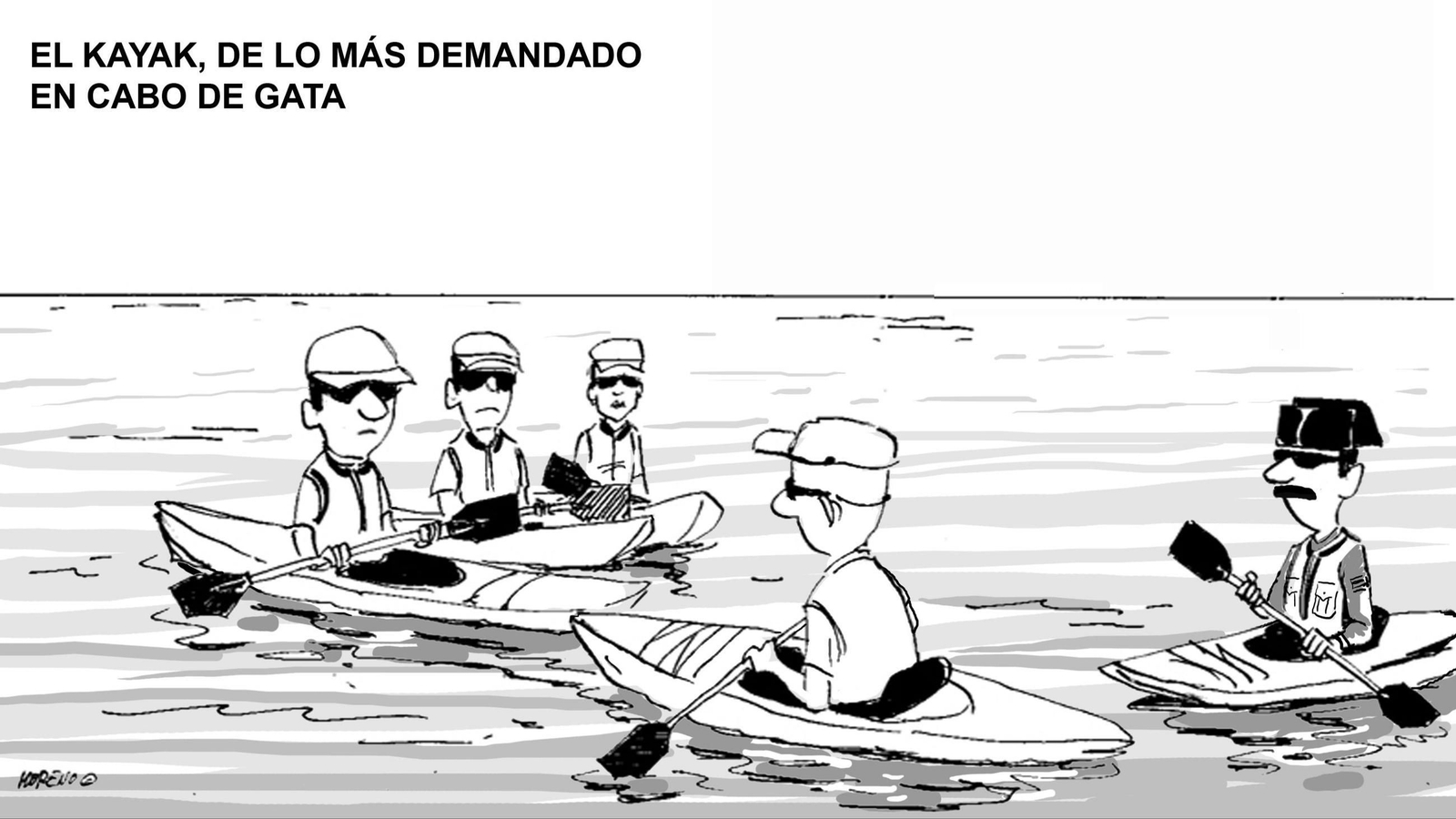 Kayak en el Cabo