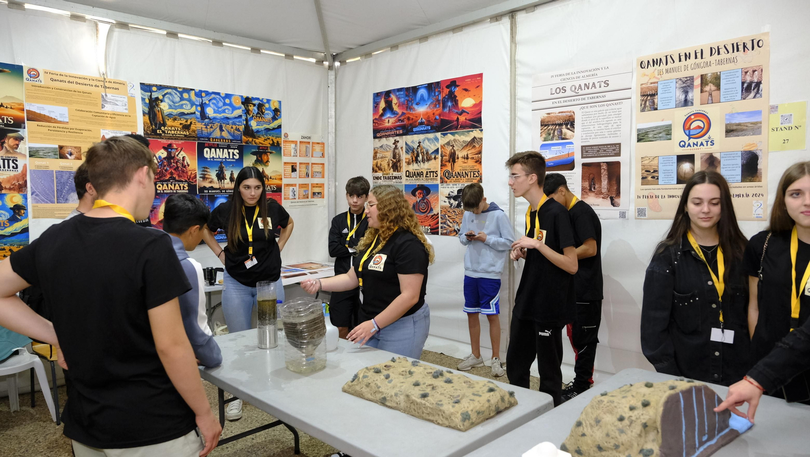 Imágenes de la Feria de la Innovación y la Ciencia en la Universidad de Almería-UAL