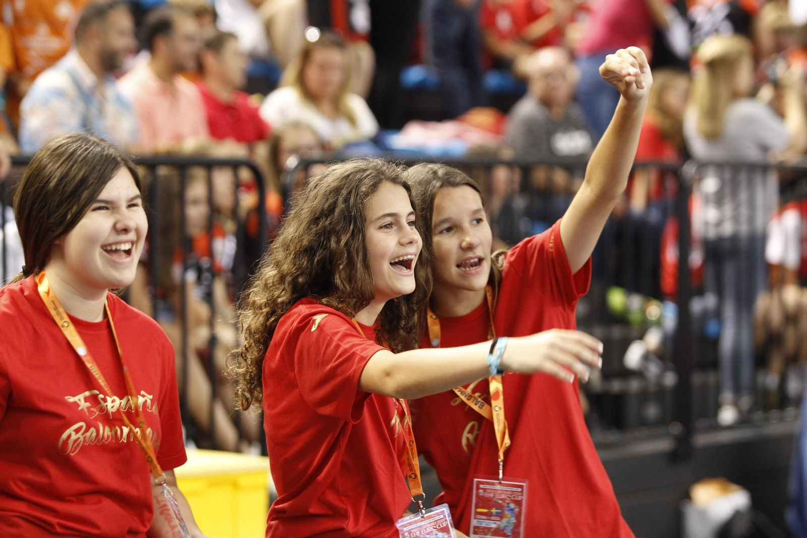 Fotogalería España-Suecia. Balonmano. Palacio Juegos Mediterráneos. Almería