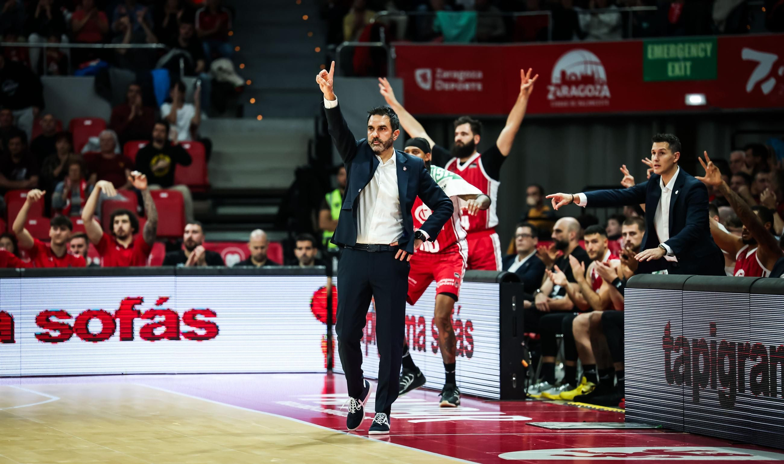 Casademont Zaragoza-Unicaja, en fotos