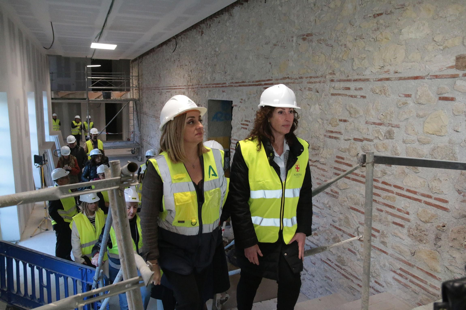 Así avanzan las obras de rehabilitación del Ayuntamiento de Almería