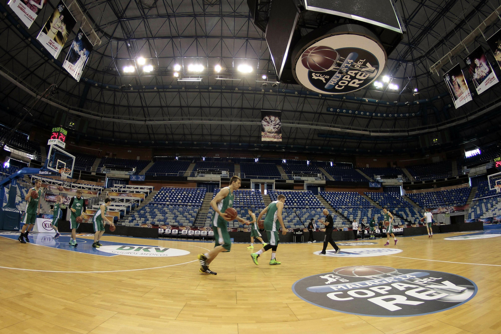 Imagen de la Copa de 2014, la última celebrada en Málaga.