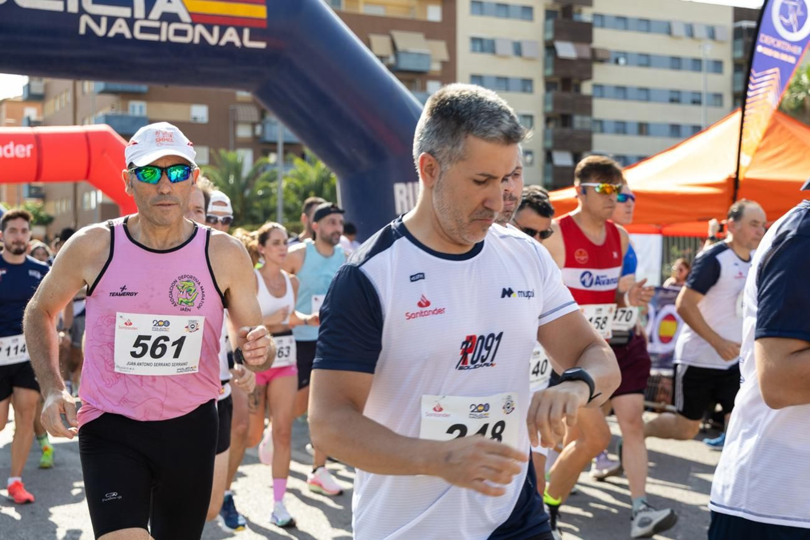 La quinta edición de la Carrera Solidaria Jaén Ruta 091 (I)