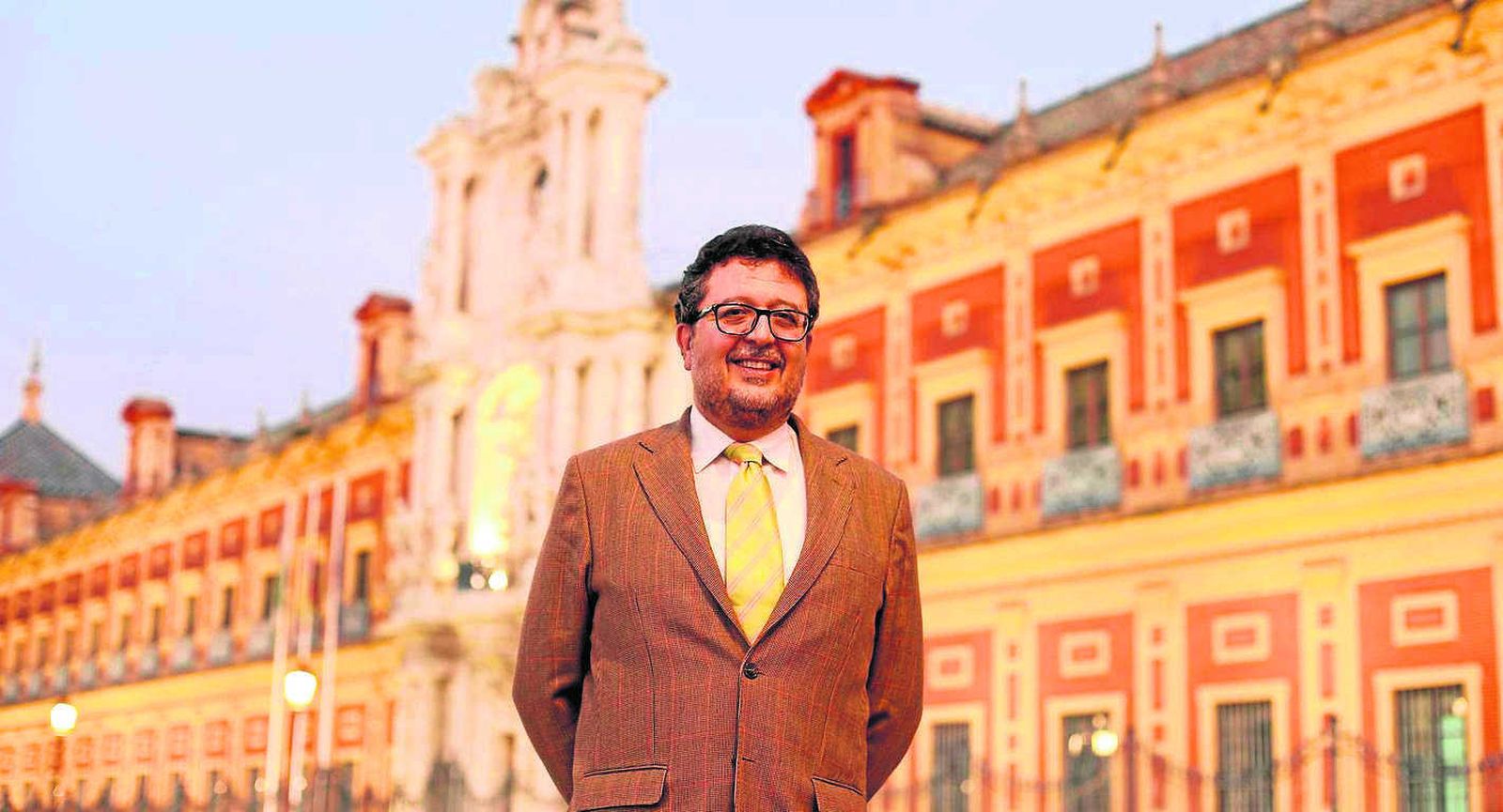 Francisco Serrano, líder de Vox en Andalucía.