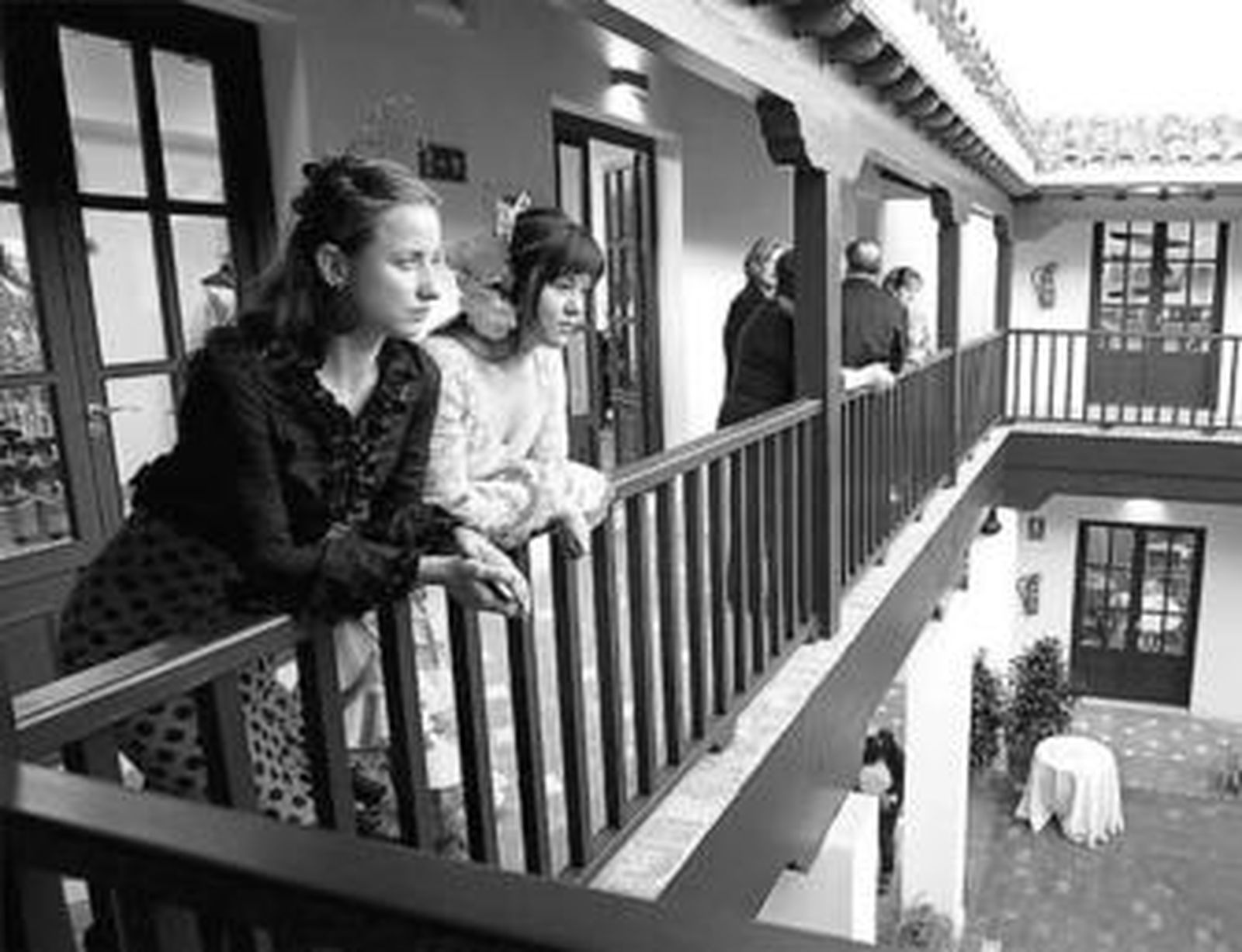 Una imagen del patio central del zoco de artesanos, que se abrió hace unas semanas.