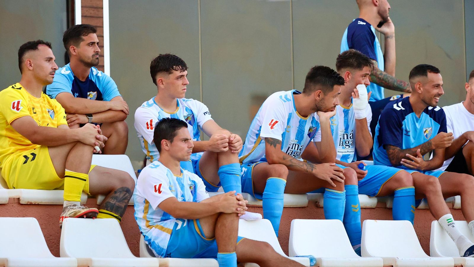 El Málaga CF - Almería de pretemporada, en fotos
