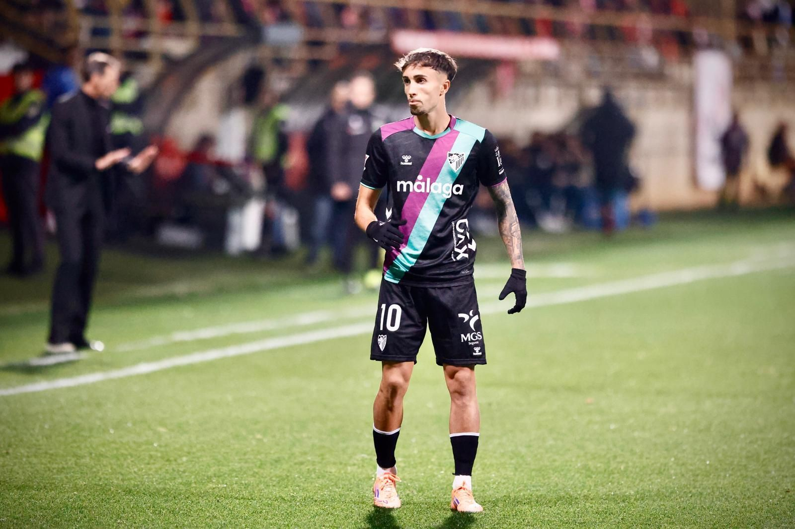 Cultural Leonesa-Málaga CF: Las fotos del partido