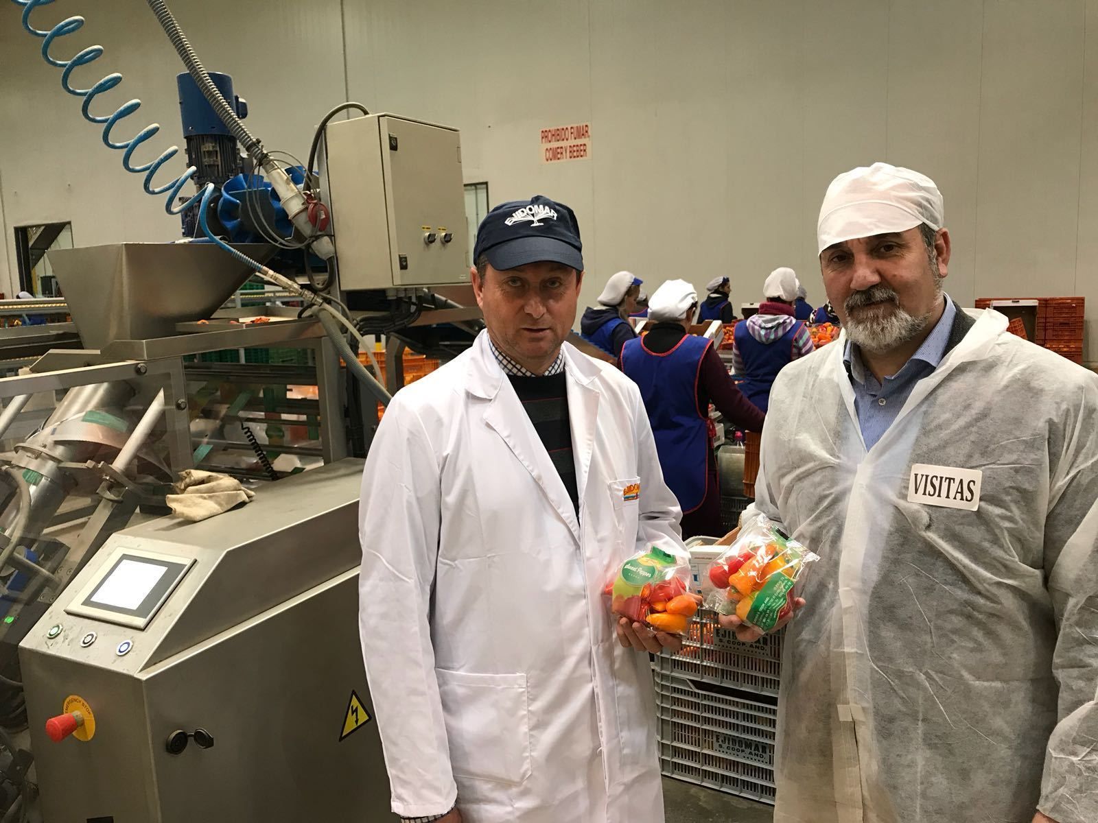 José Antonio Baños, presidente de Ejidomar, y José Manuel Ortiz.