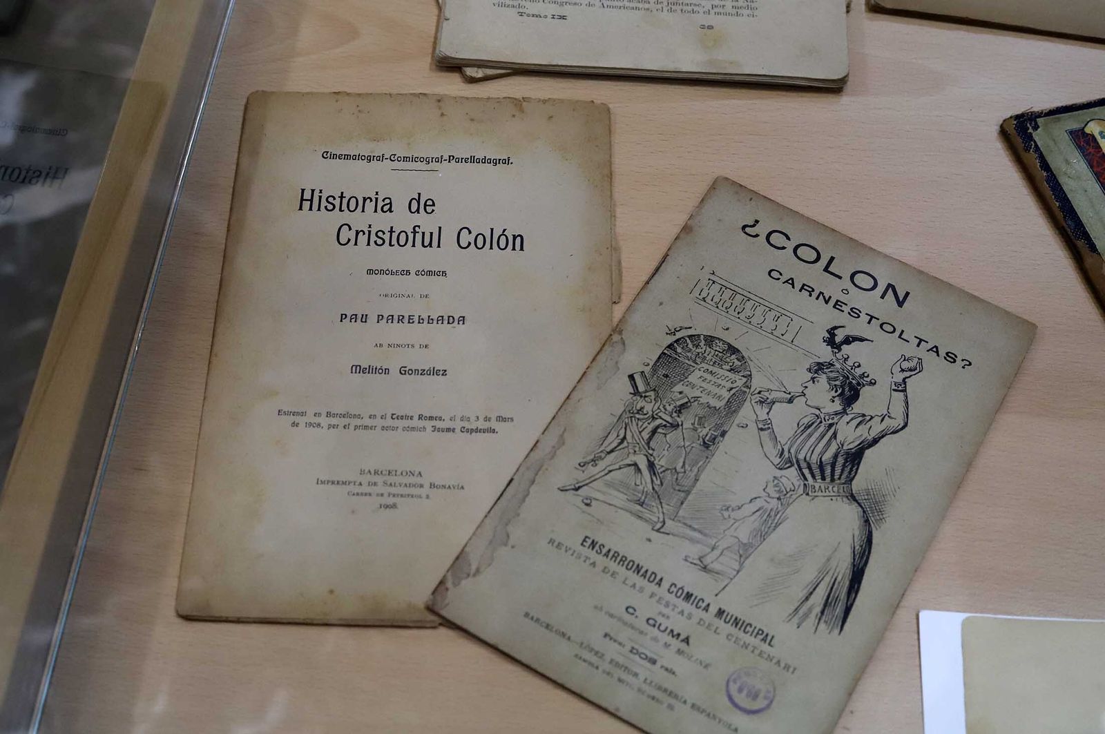 Imágenes de la inauguración de la exposición "Colón, Monumento a la amistad con los Pueblos de América"
