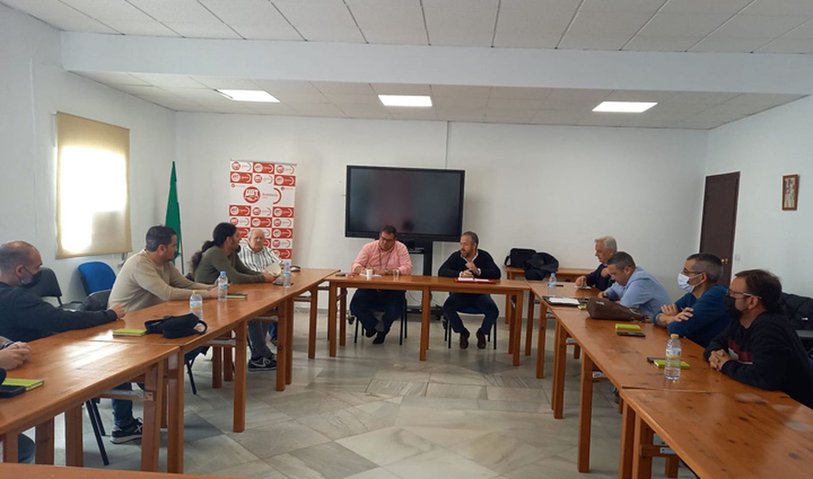 Encuentro de Vázquez con las Secciones Sindicales de UGT FICA Airbus