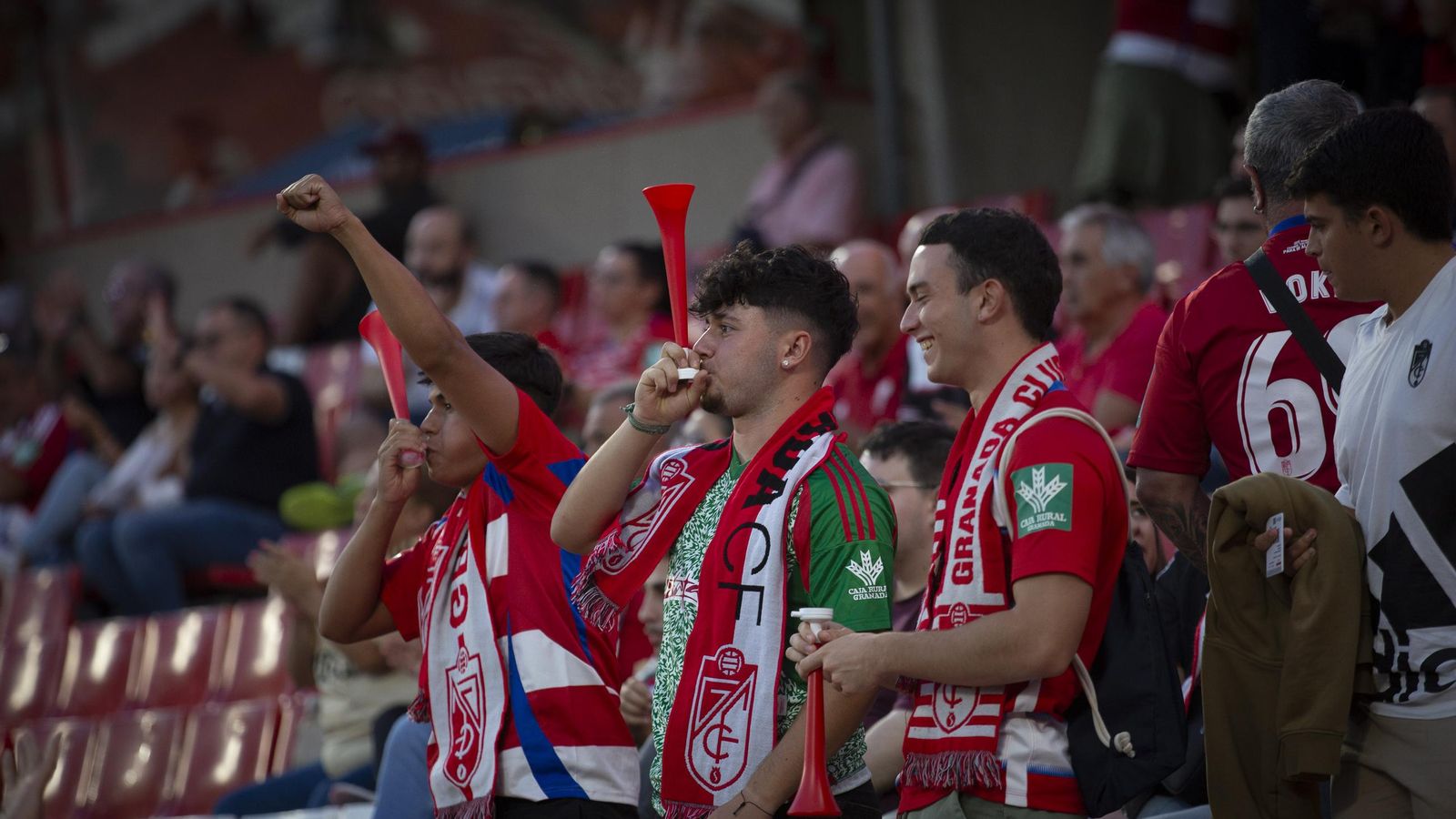 Búscate en la grada de Los Cármenes durante el Granada CF-Málaga CF