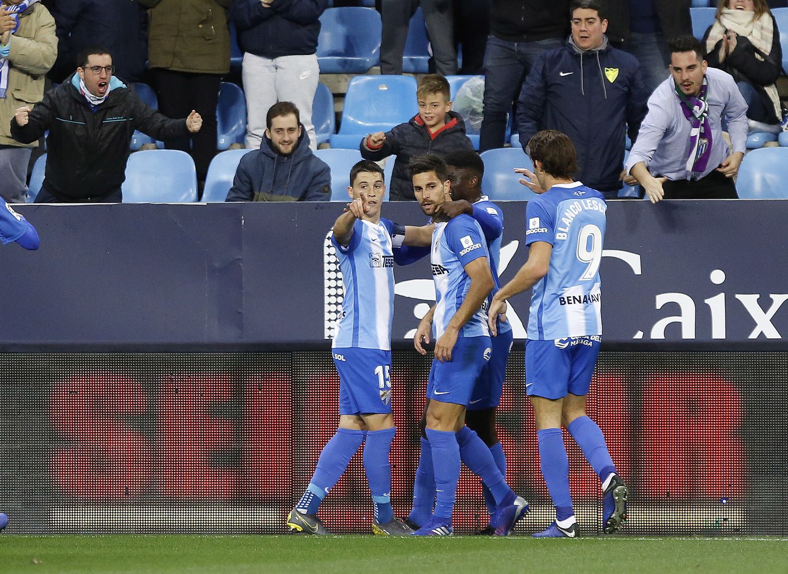 Las imágenes del Málaga-Almería.