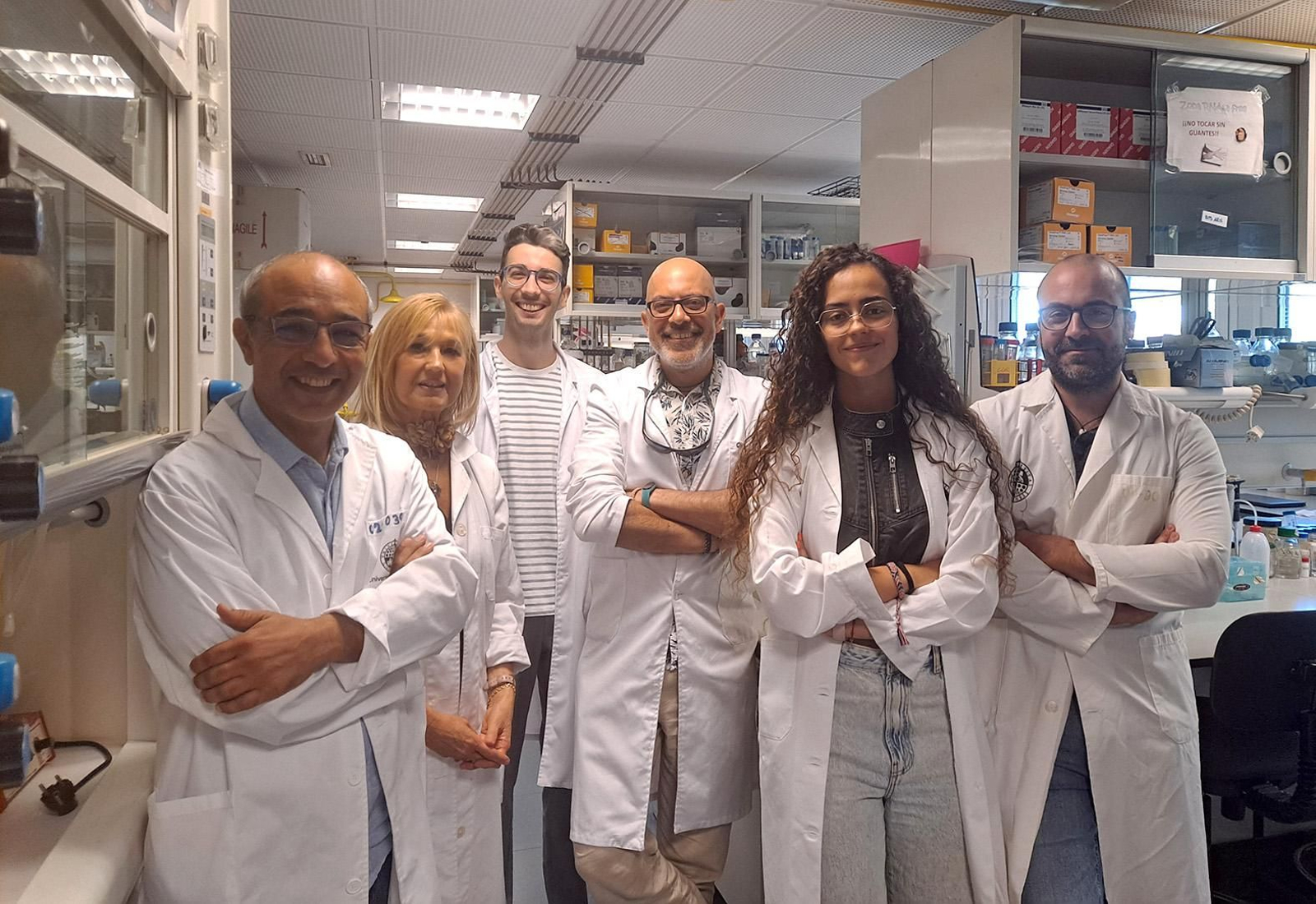 Investigadores que participan en el estudio. Investigadores que participan en el estudio.