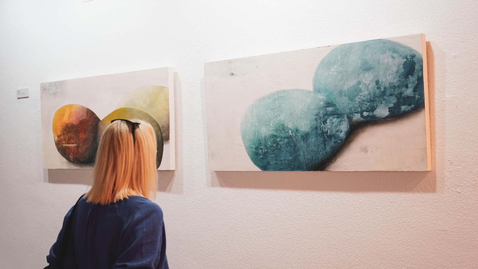 Inauguración de la exposición de Manuel Cano y Javier Machimbarrena en la sala Cajasur de Algeciras