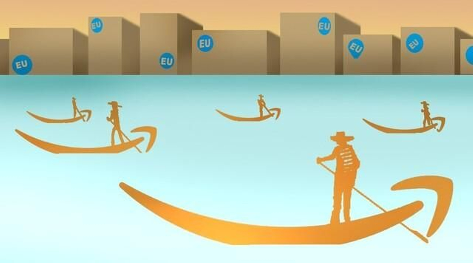 Venecia en la prueba de Amazon