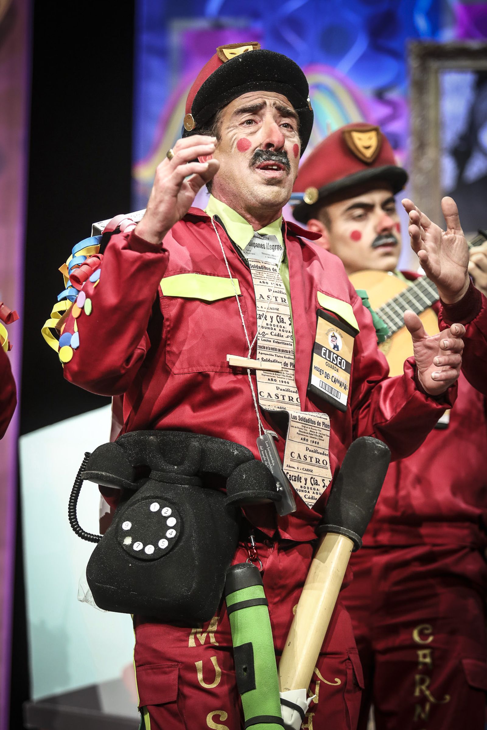 Chirigota Una noche en el museo