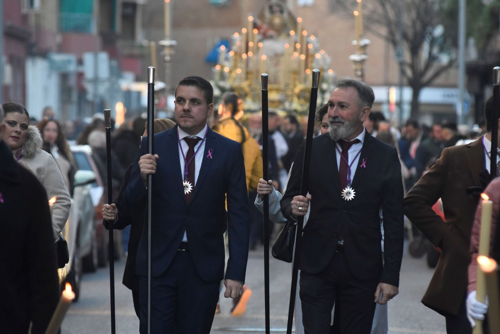 La procesión de la Virgen de Belén, en imágenes
