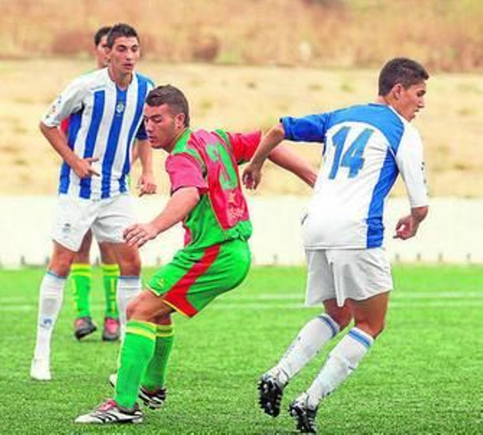 Trofeo de Fútbol Virgen de la Cinta que enfrentó a La Orden y el Recre B.