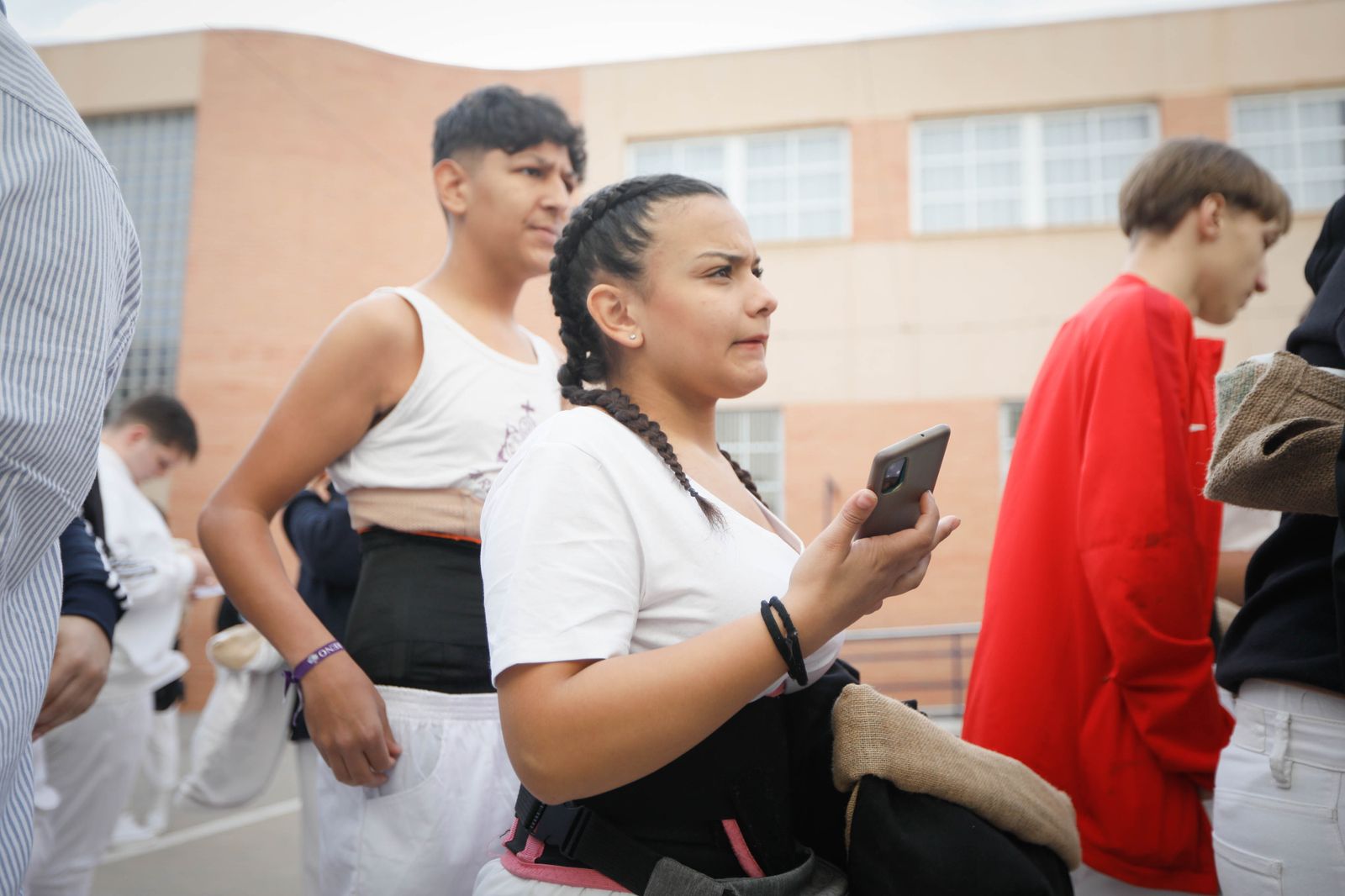 La procesión del Encuentro, en imágenes
