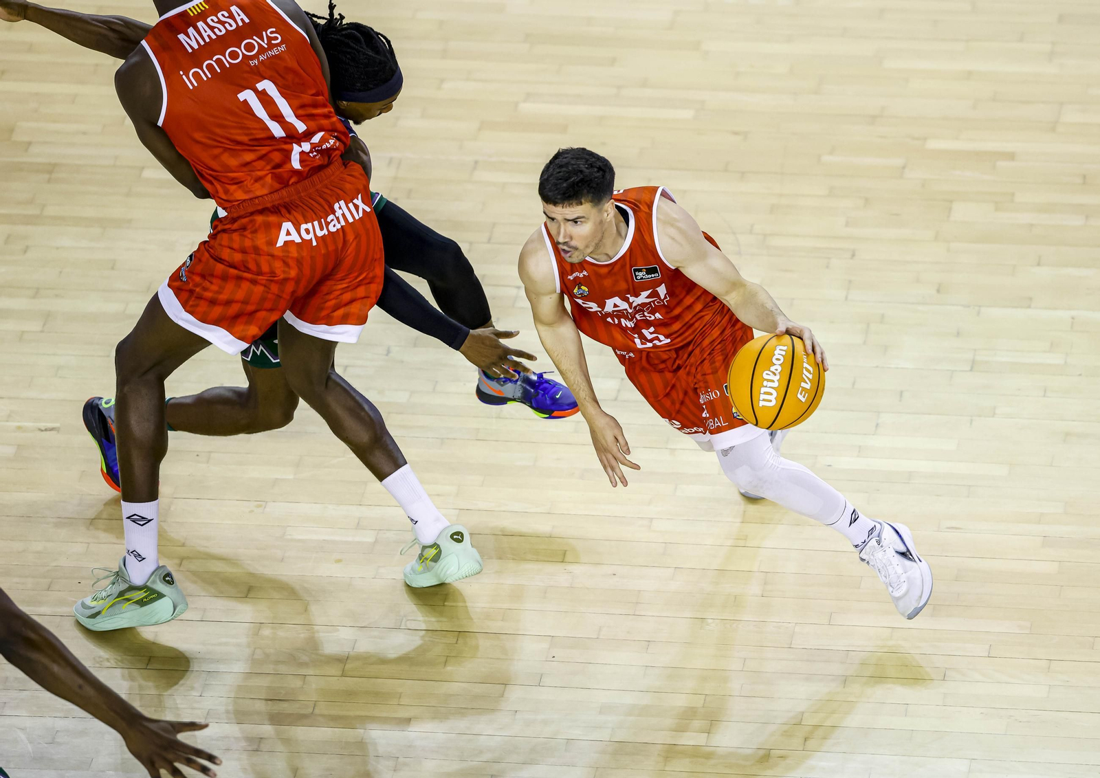 El Baxi Manresa-Unicaja, en fotos