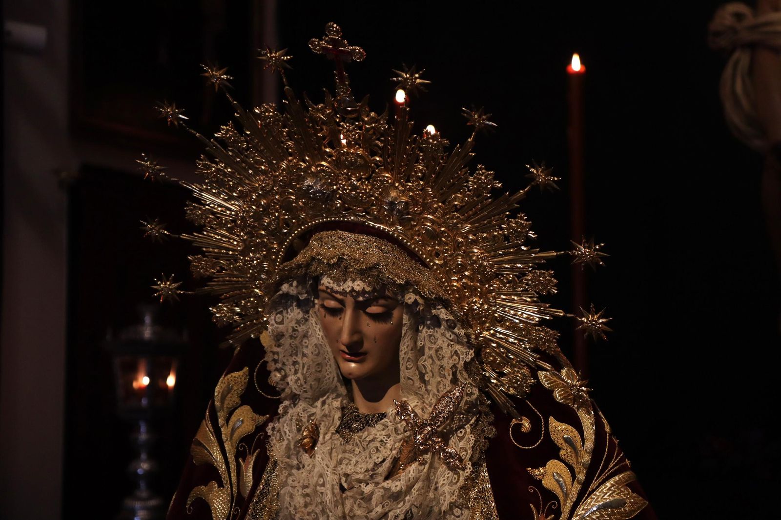 Besapiés al Cristo de las Aguas y besamanos a Ntra. Madre y Señora del Mayor Dolor