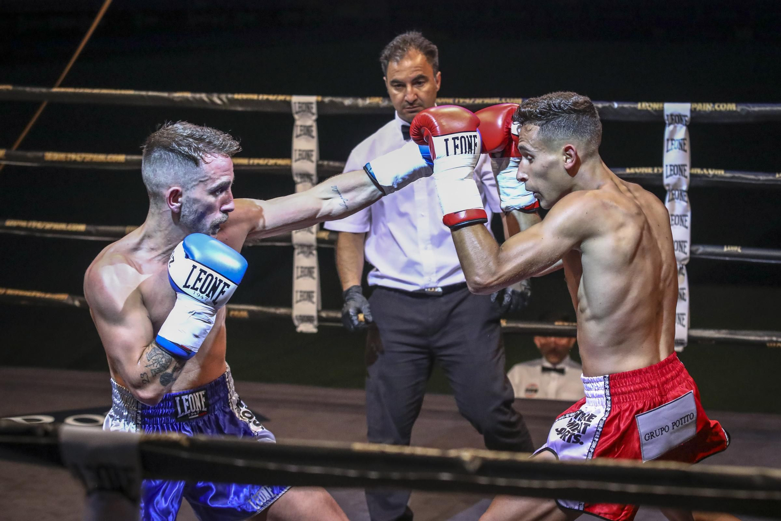 Imagenes de la velada de muay thai, Cádiz Fight Night 2