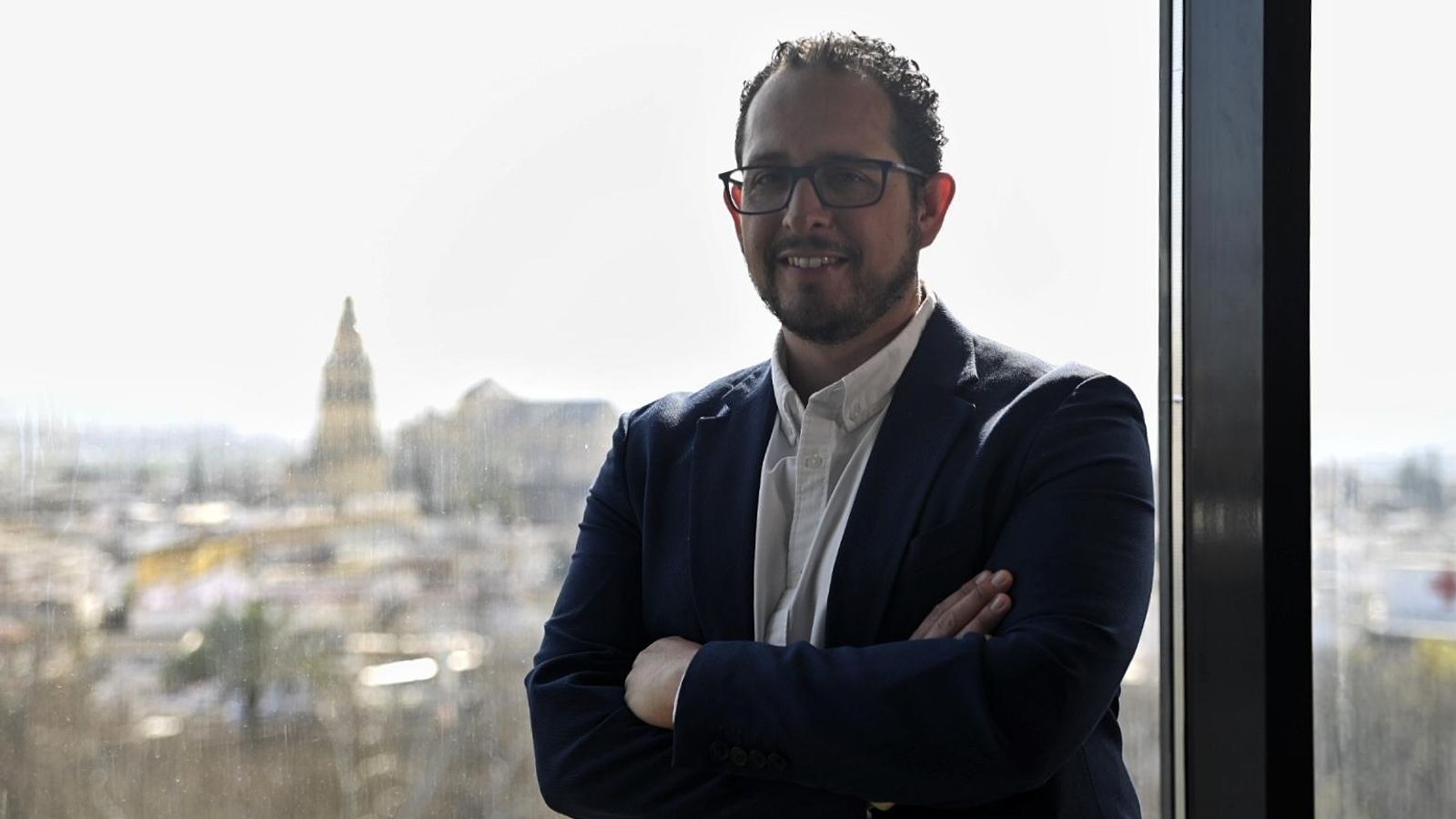 Pedro Peña posa para 'el Día'.