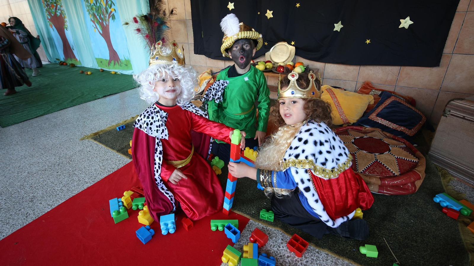 Belén viviente en el Colegio San José Fundación Xafer de Jerez