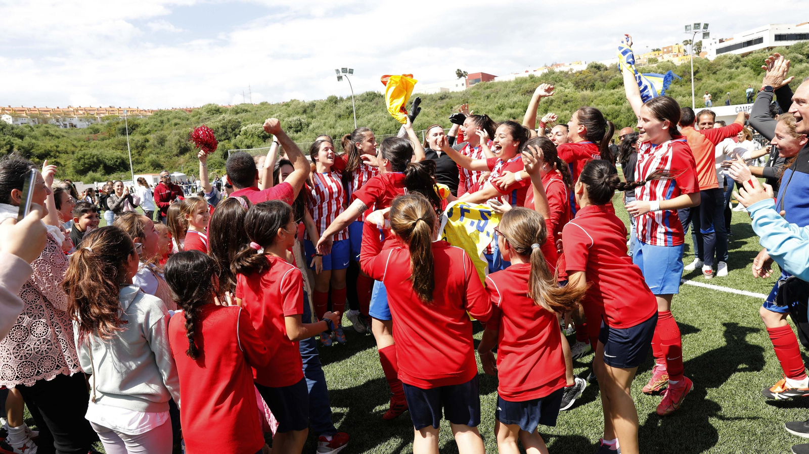 Las fotos del título de campeonas de Segunda Andaluza femenina del Algeciras CF