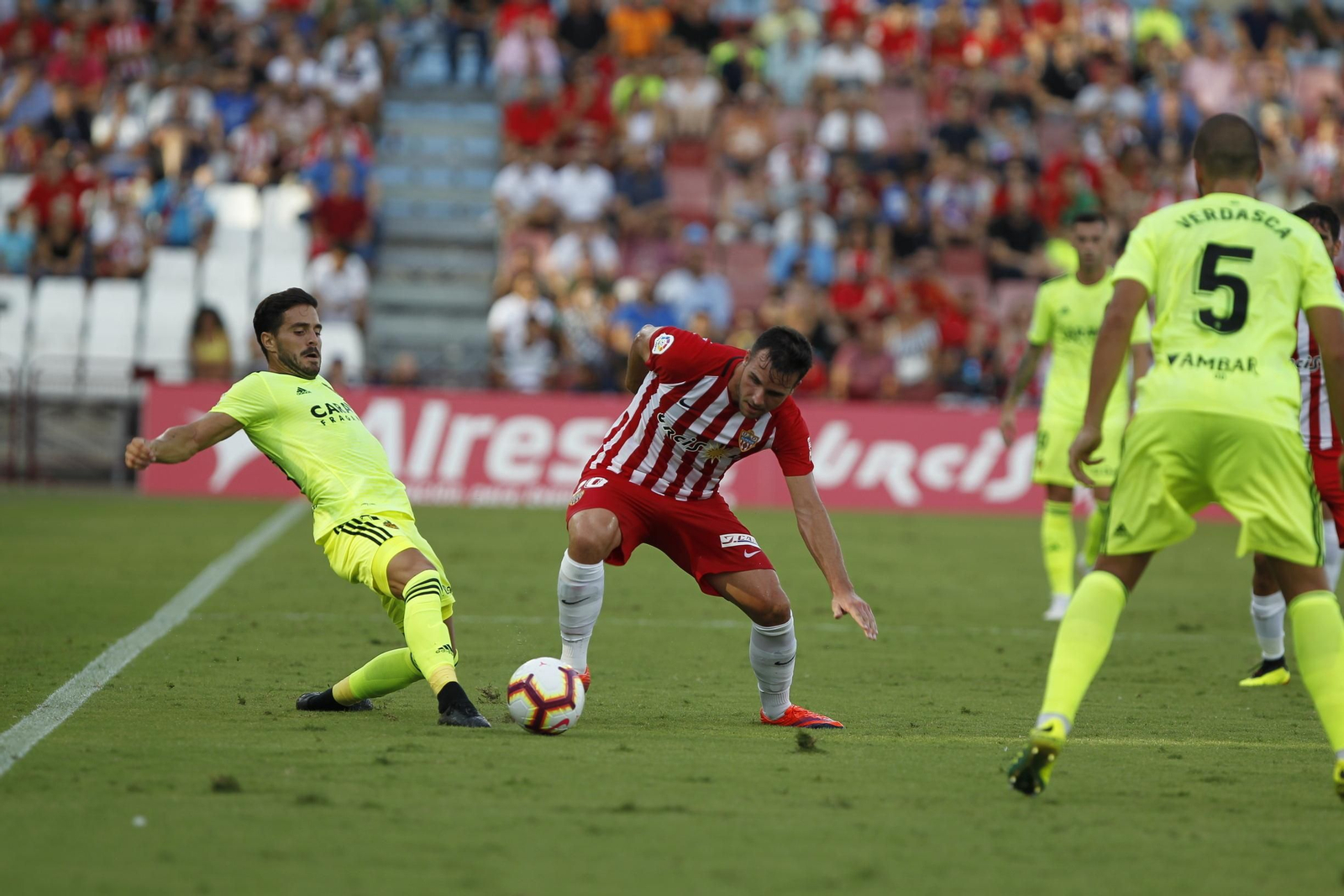 El UD Almería-Zaragoza, en imágenes