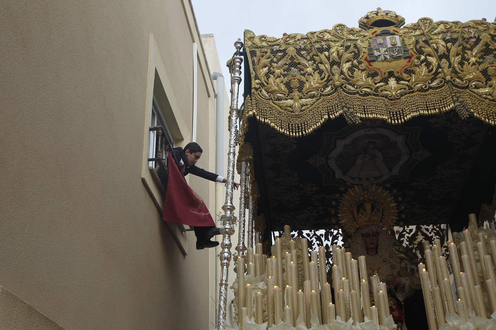 Imágenes de la Procesión de la Macarena. Semana Santa Almería 2019