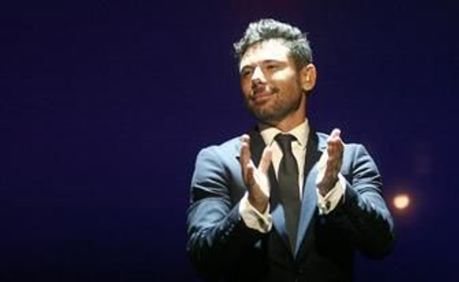 Miguel Poveda, en una actuación reciente.