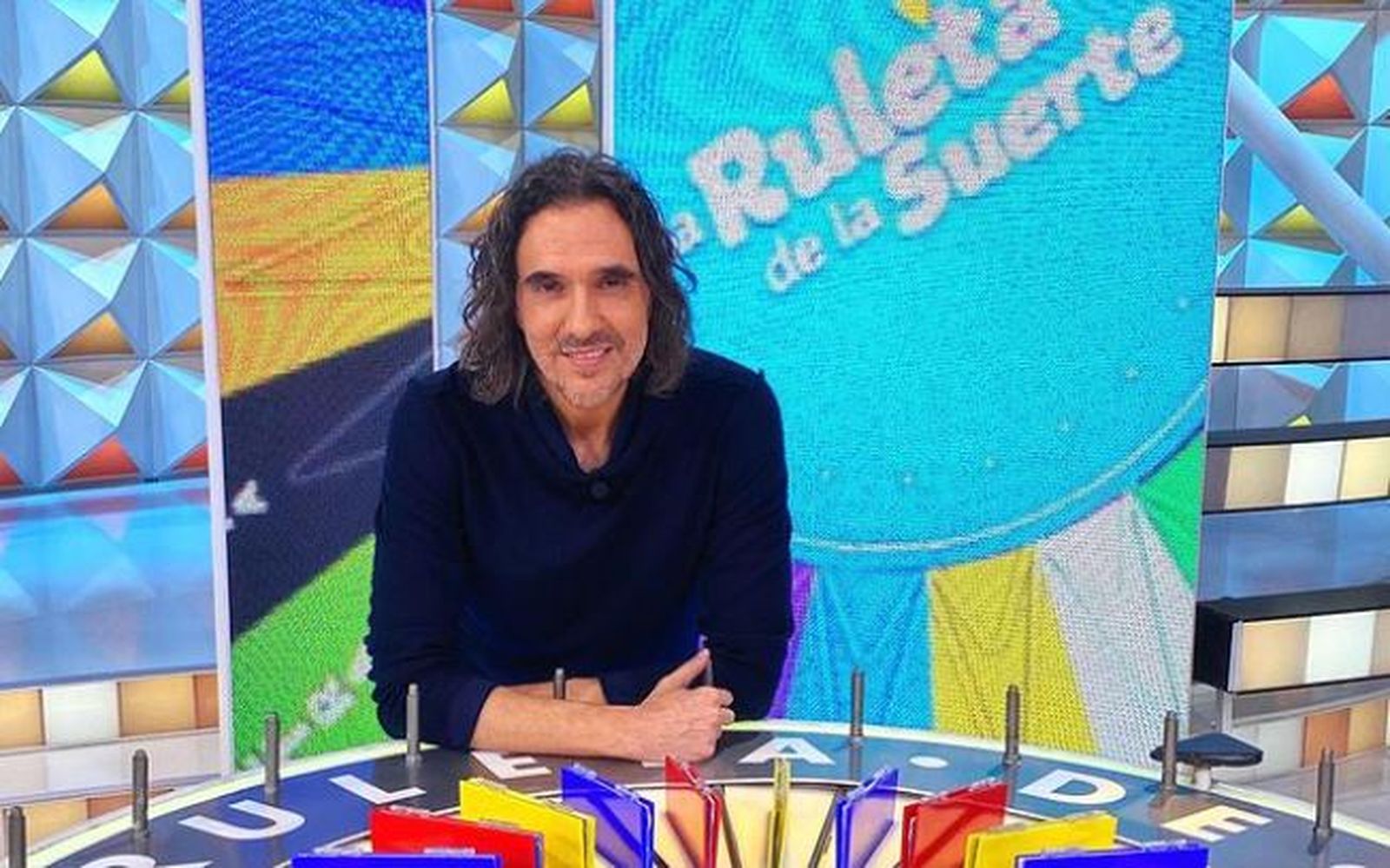 Joaquín Padilla, en la 'Ruleta de la Suerte'.