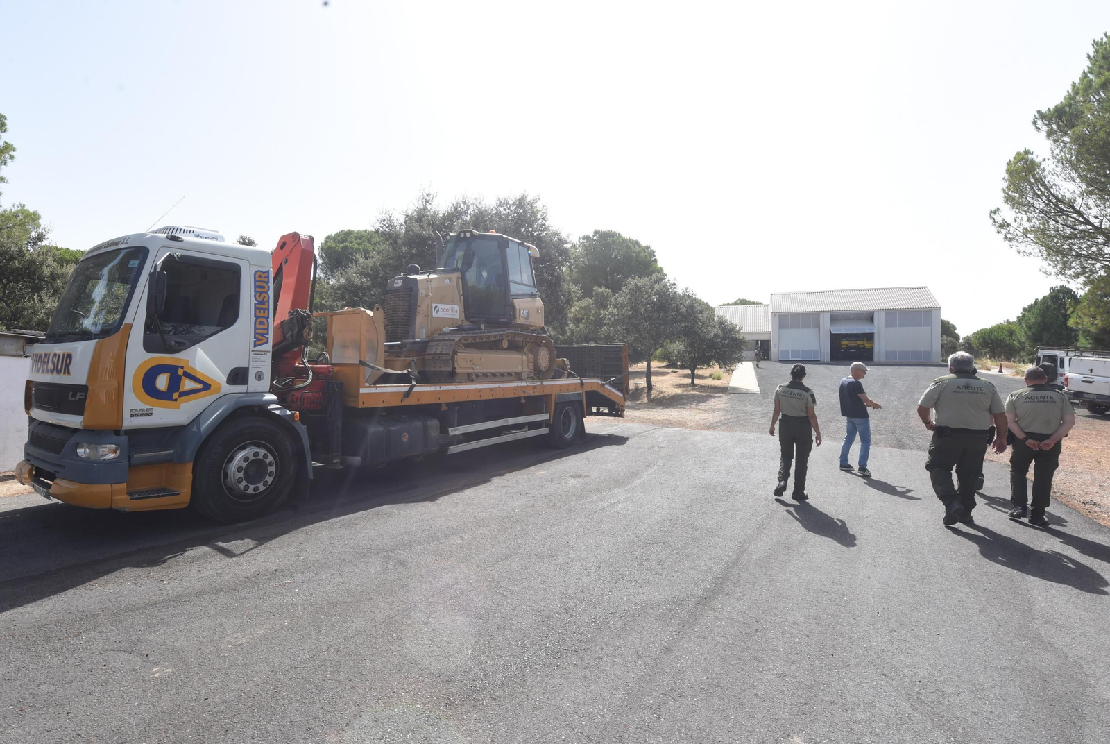 El Centro Operativo Provincial de Infoca en Los Villares, en imágenes