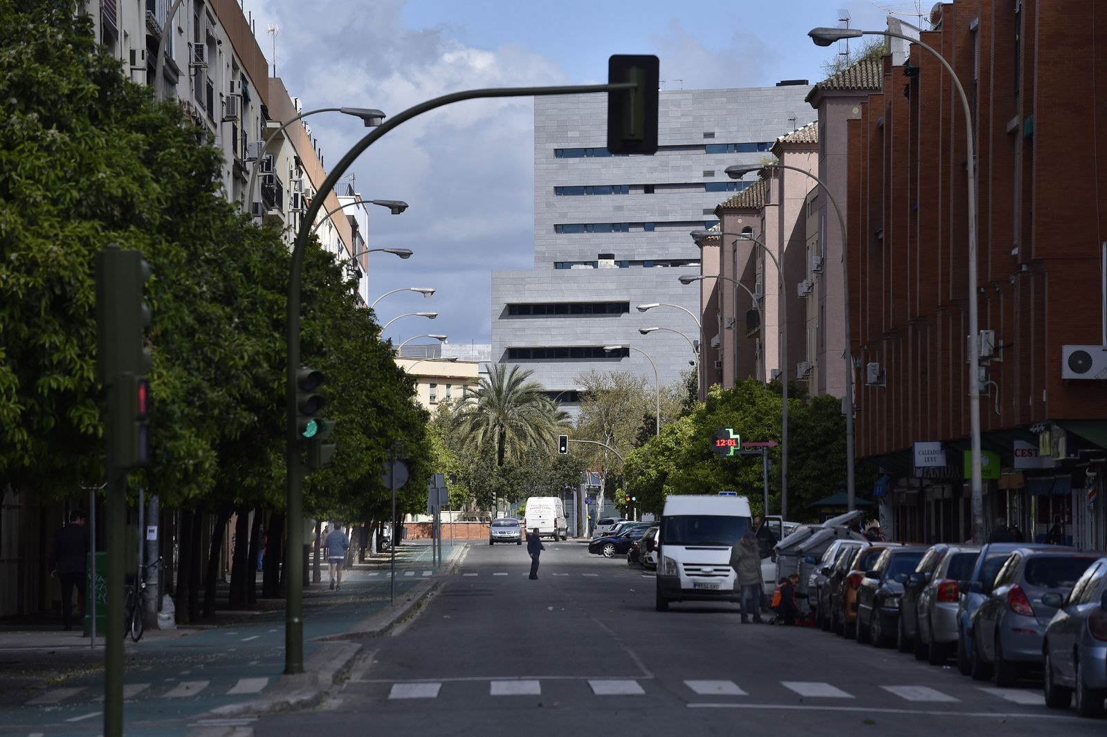 La barriada del Tiro de Línea será una de las beneficiadas por las nuevas redes de agua.
