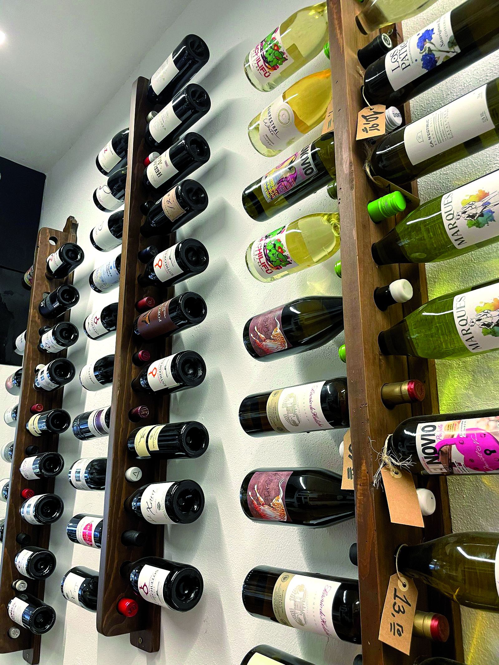 Selección de vinos de la abacería