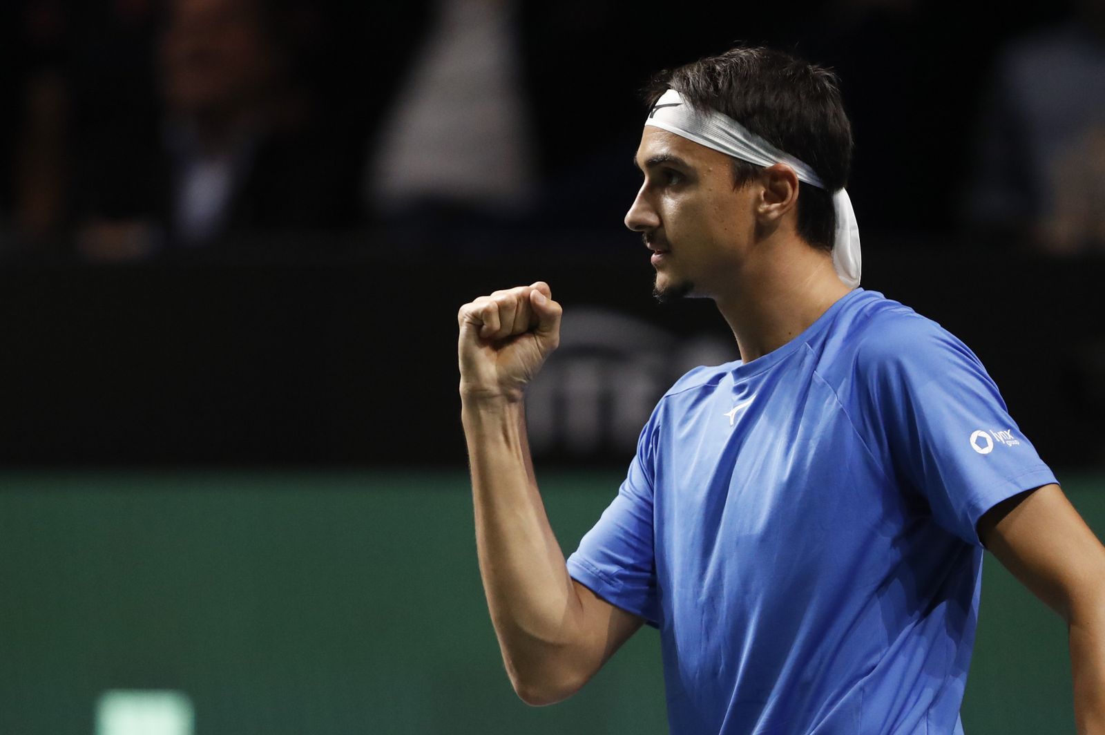 Denis Shapovalov - Lorenzo Sonego, en la Copa Davis de Málaga