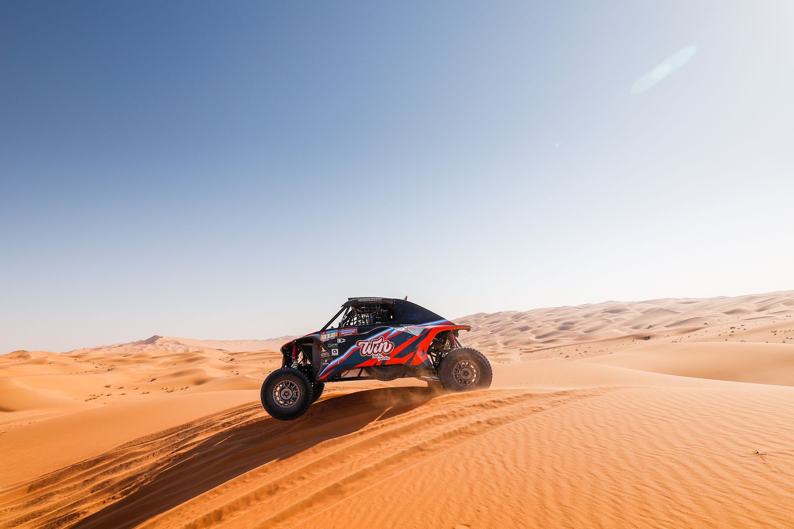 Las espectaculares imágenes del Dakar por las dunas