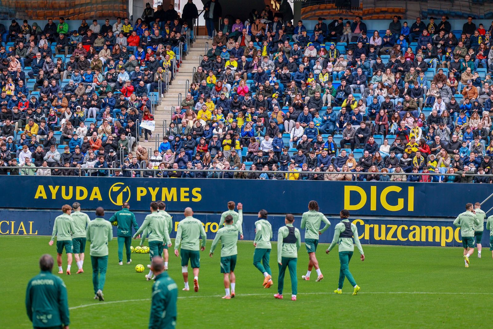 Una sesión del Cádiz.