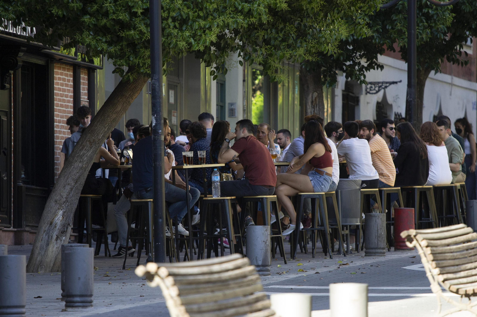 Fotos: ambiente de Granada en sus calles este sábado