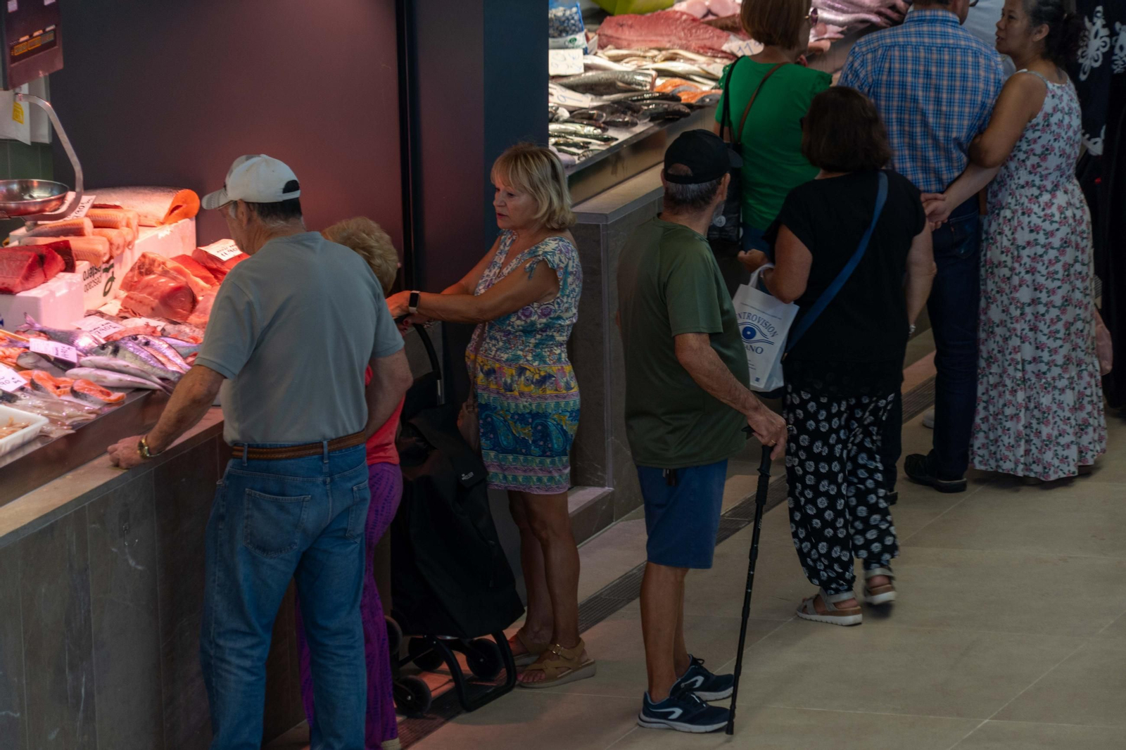 Imágenes del Mercado de San Sebastián, el día de su inauguración