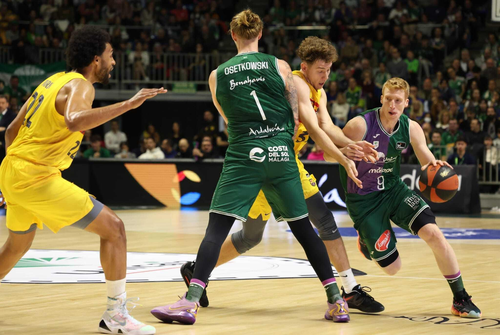 Las fotos del Unicaja - Barcelona