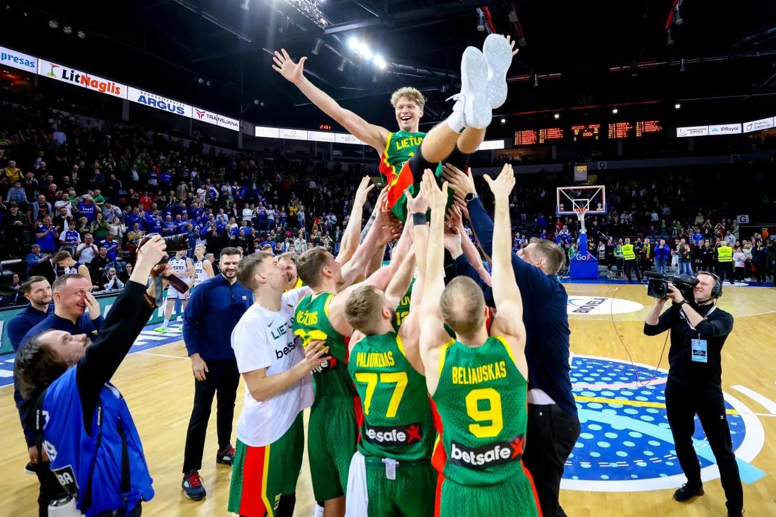 El último baile de Kuzminskas con la selección lituana