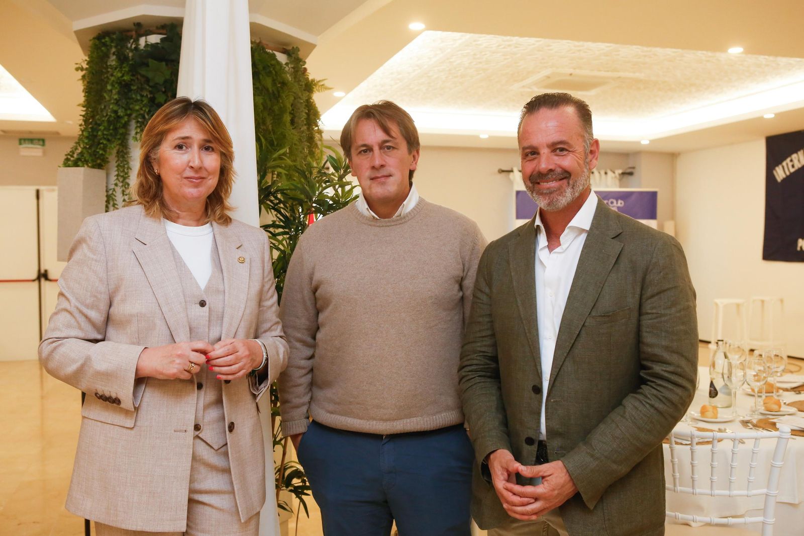 Las fotos de la mesa redonda del Propeller Club de Algeciras con José Antonio Fernández, Manuel Cózar y José Manuel Tejedor