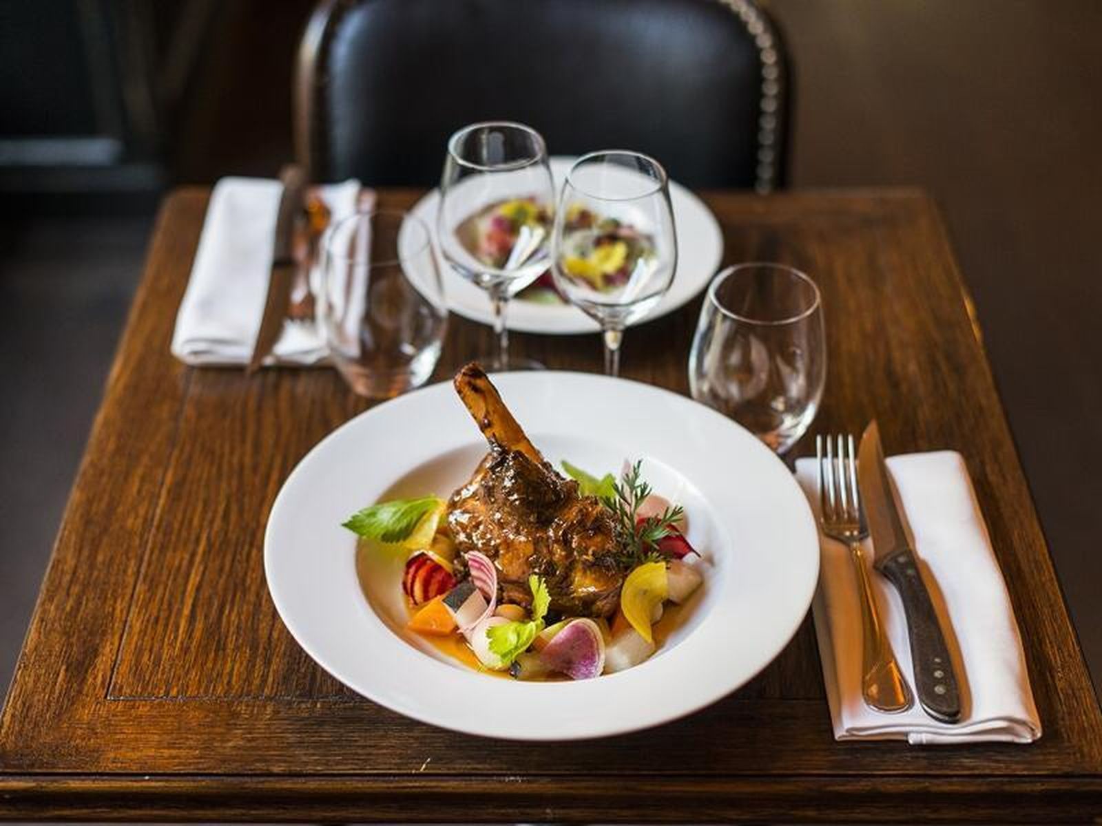 Menú de un restaurante de The Fork