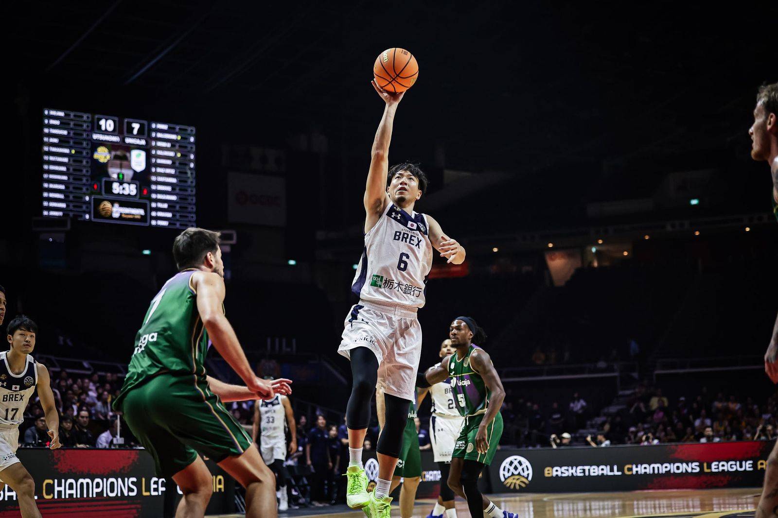 Las fotos del Utsunomiya Brex - Unicaja de la Copa Intercontinental