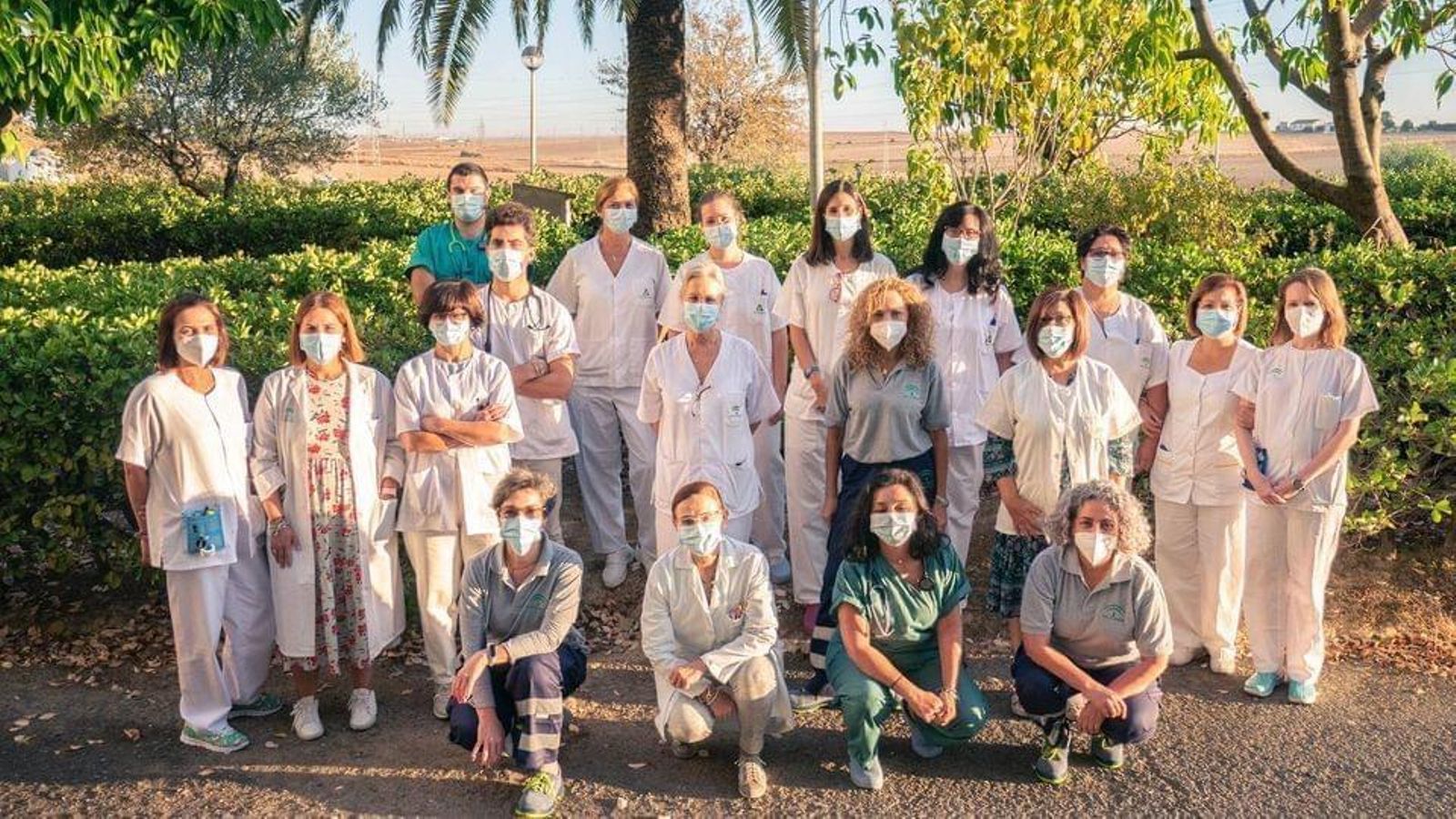 Parte de la Unidad de Cuidados Paliativos del hospital Vázquez Díaz. Parte de la Unidad de Cuidados Paliativos del hospital Vázquez Díaz.