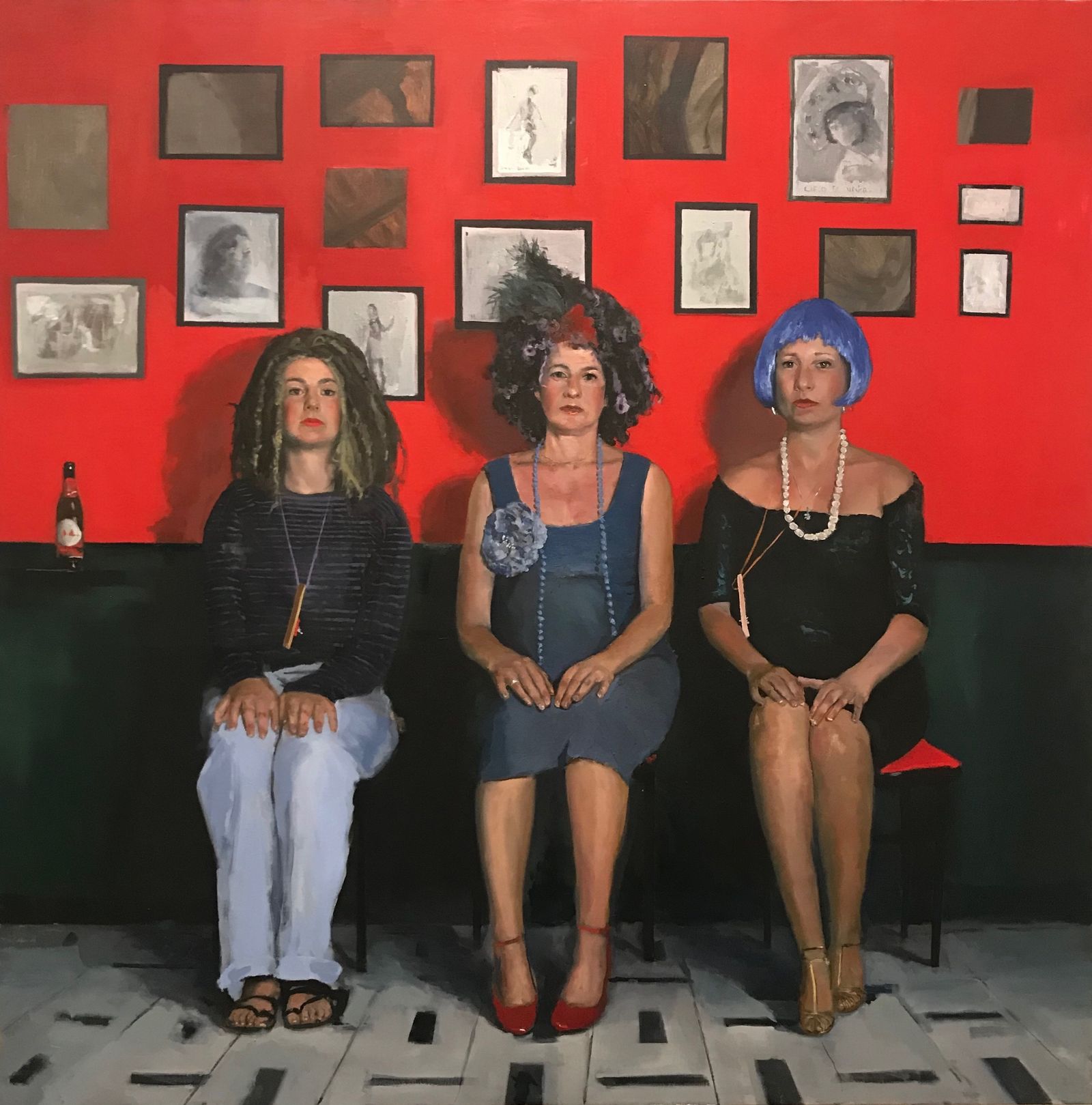 Las Niñas de Cádiz, una obra de Pepe Baena.